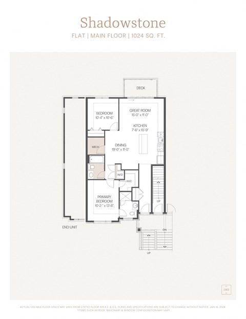 a typical floor plan of a home